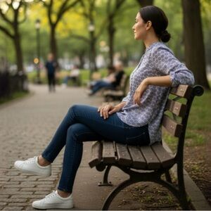 Halogen Geo Pattern Tunic